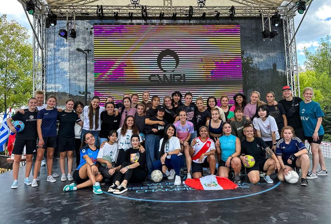 Female freestylers at the World Championships (2023)